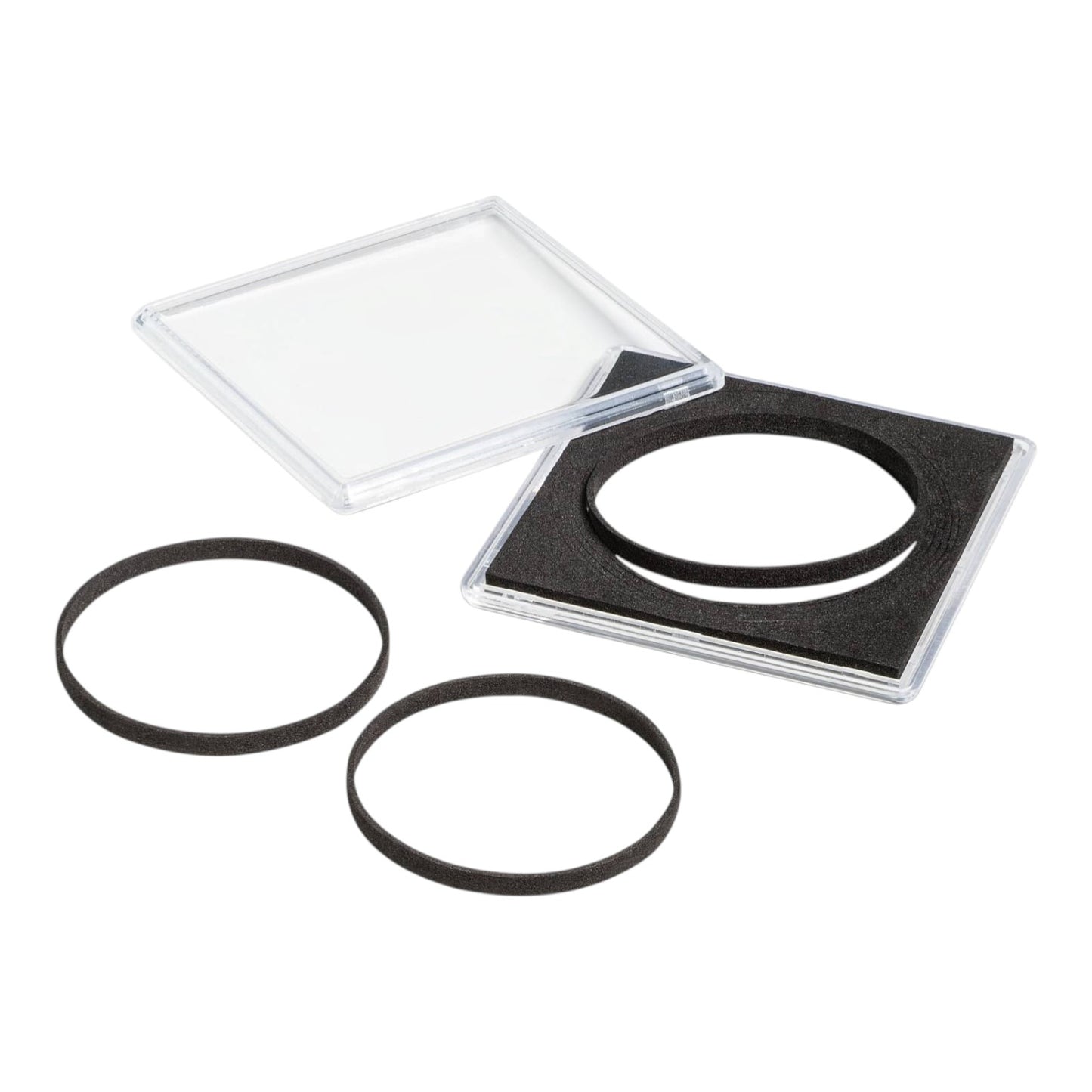 QUADRUM XL Square Coin Capsules - 42mm-58mm