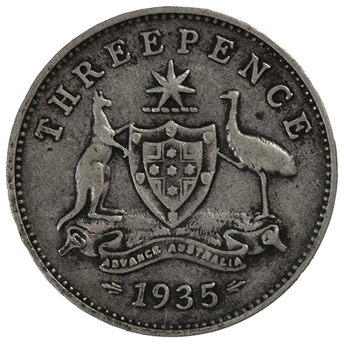 1935 Australian Threepence