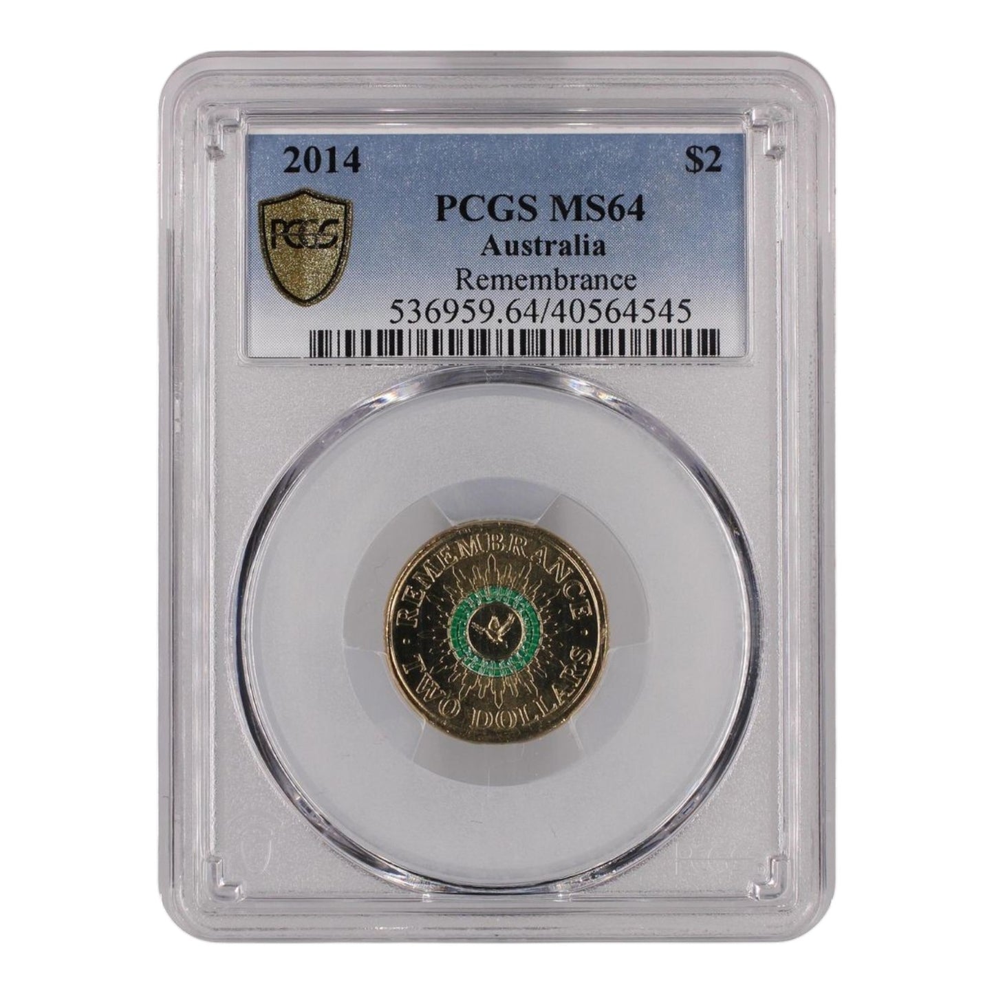 2014 $2 Coin - Remembrance - MS64 - #40564545