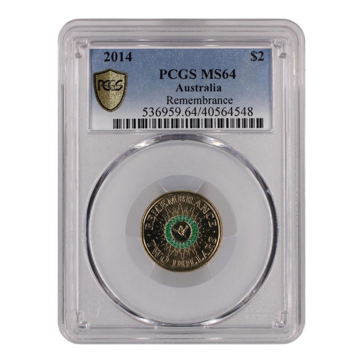 2014 $2 Coin - Remembrance - MS64 - #40564548