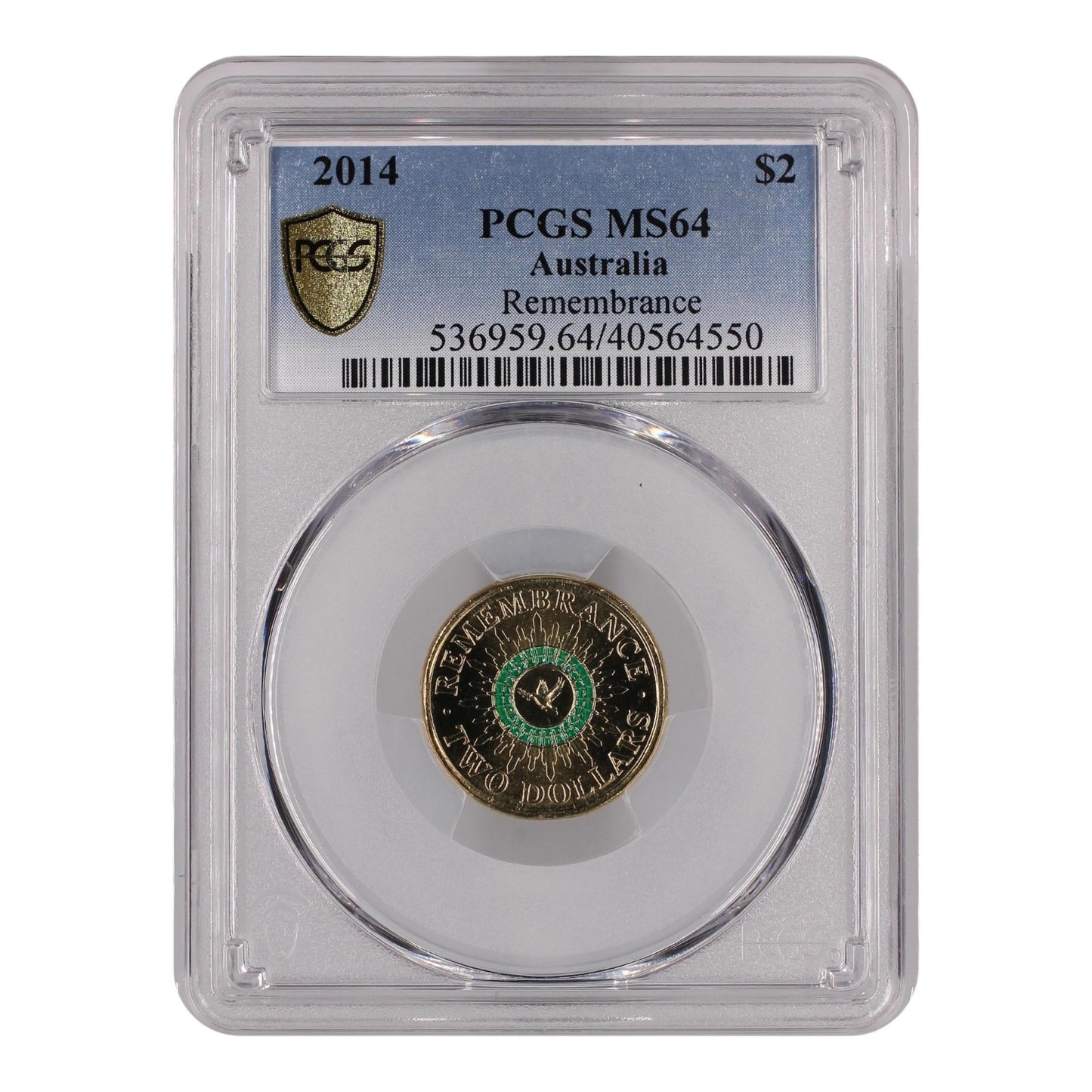 2014 $2 Coin - Remembrance - MS64 - #40564550