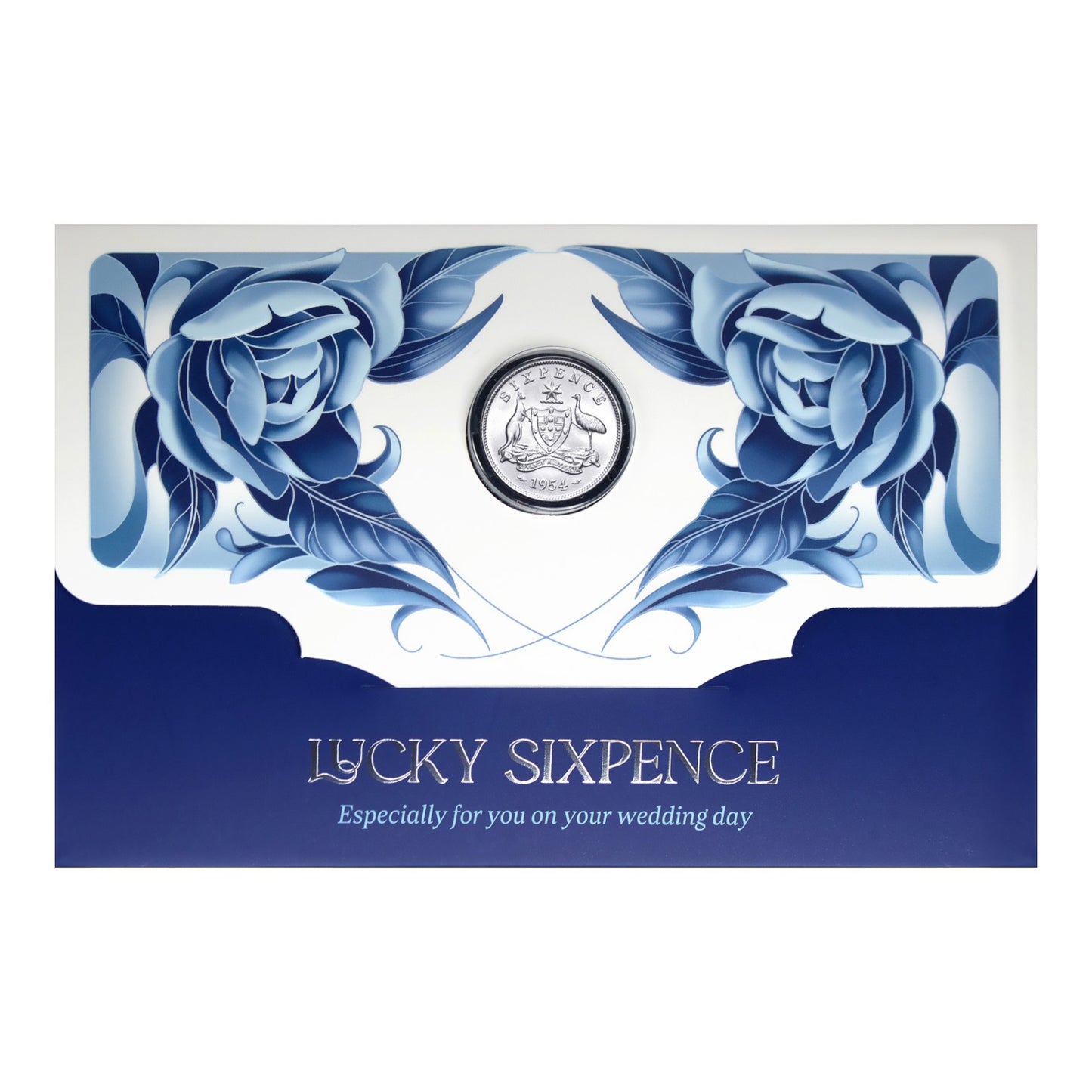 2025 Wedding Lucky Silver Sixpence