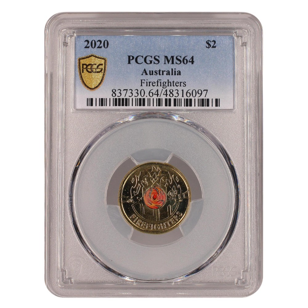 2020 $2 Coin - Australia's Firefighters - MS64 - #48316097