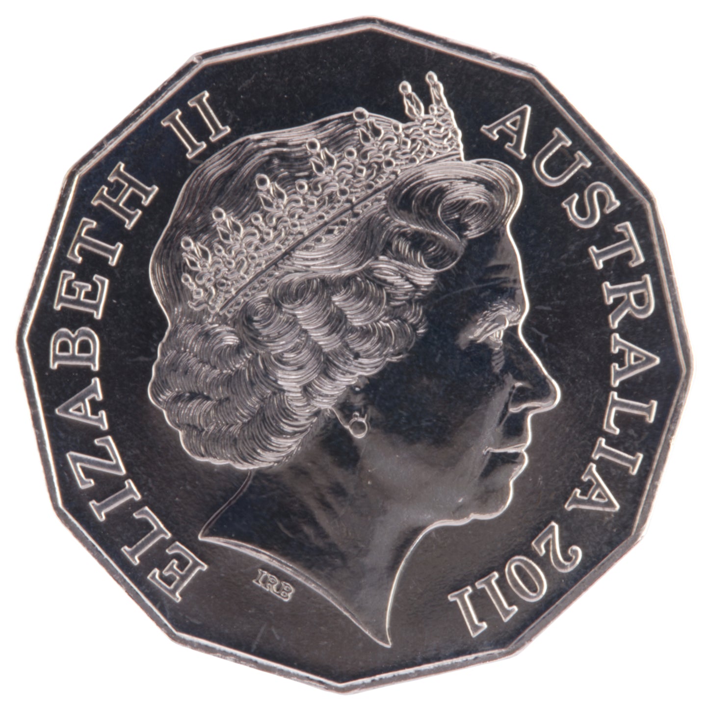 2011 50c Coin - Royal Wedding of Prince William and Catherine Middleton