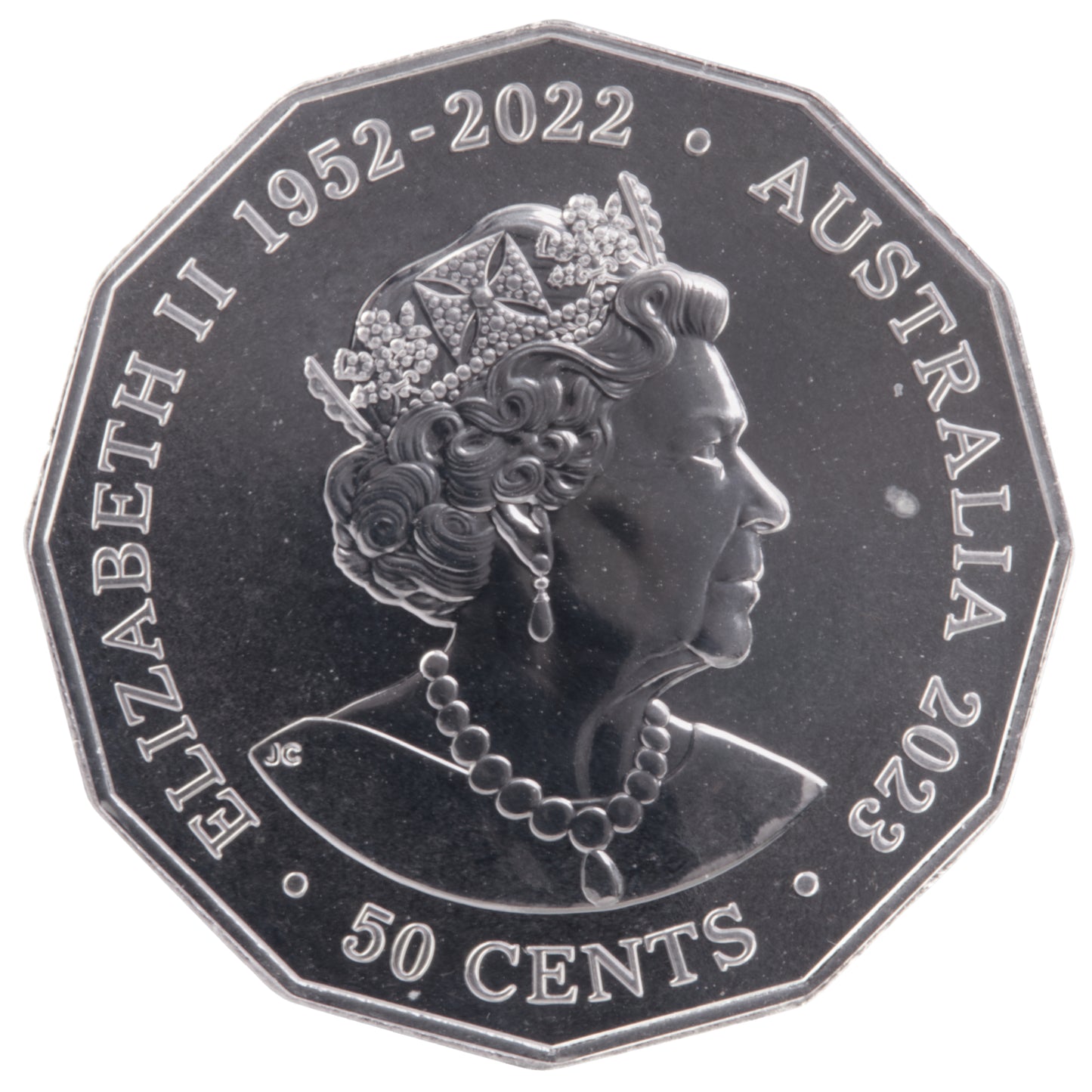 2023 50c Coin - Queen Elizabeth II Commemoration