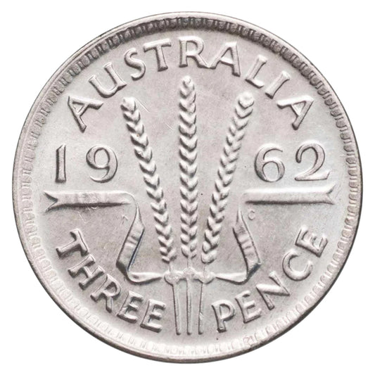 1962 Australian Threepence - Uncirculated