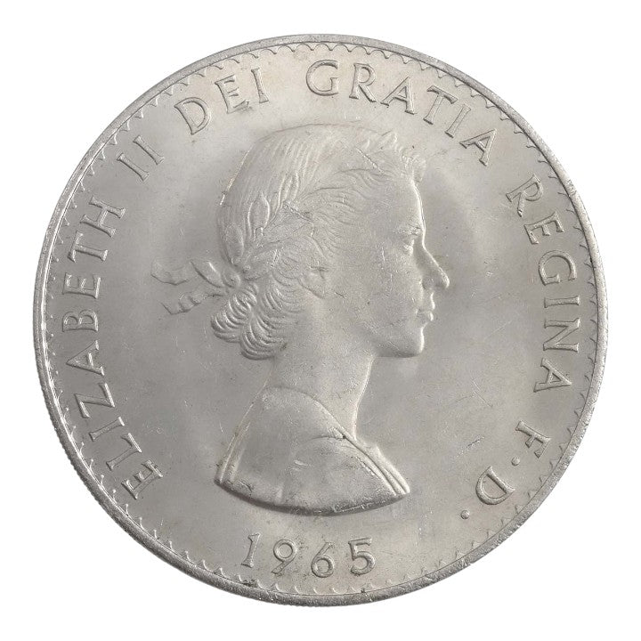 1965 United Kindgom - Death of Sir Winston Churchill Commemorative Crown - Uncirculated