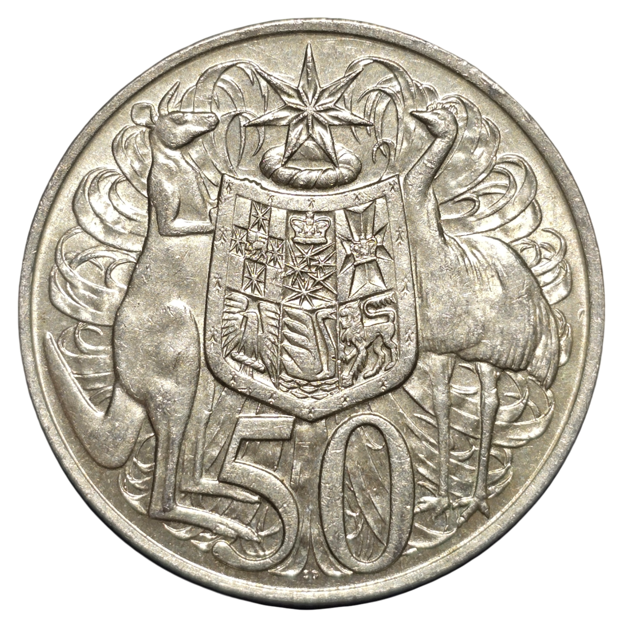 1966 Australian 50c Coin