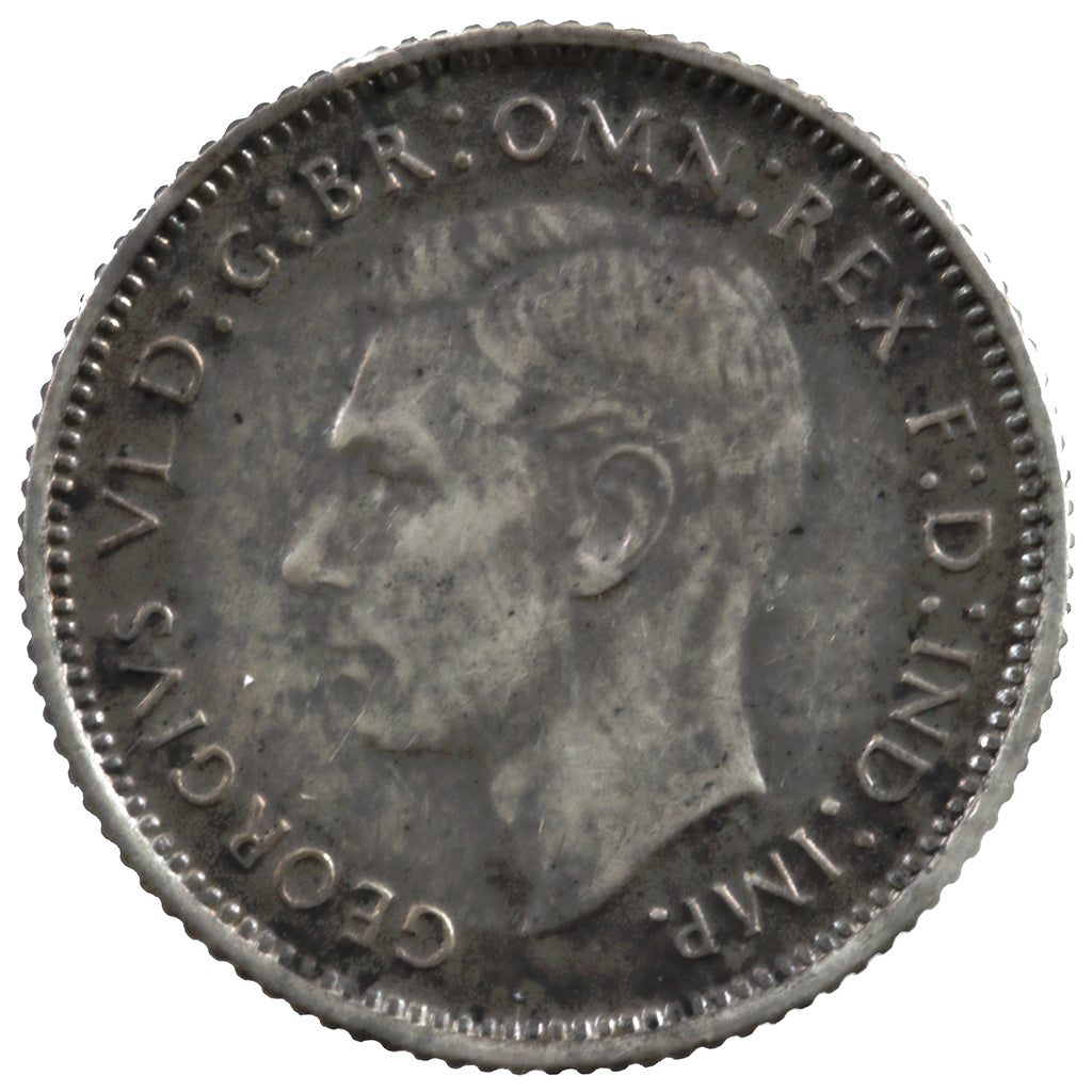 1945 Australian Sixpence