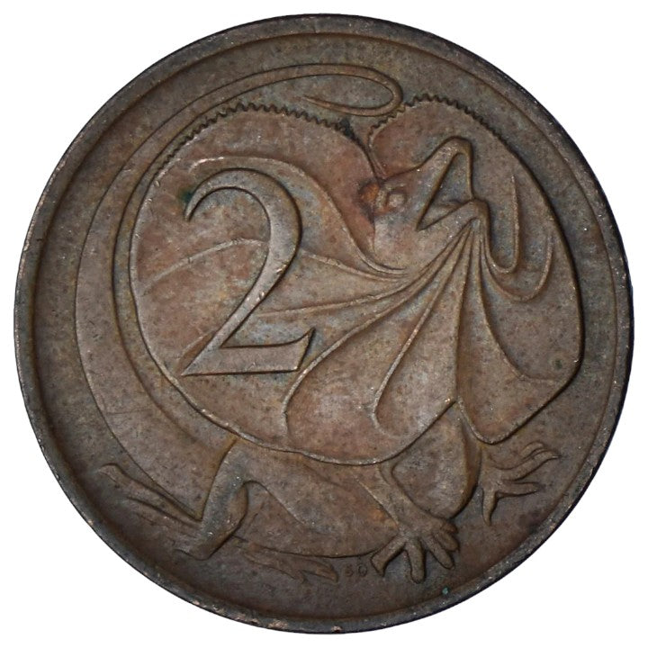 1971 Australian 2 Cent Coin