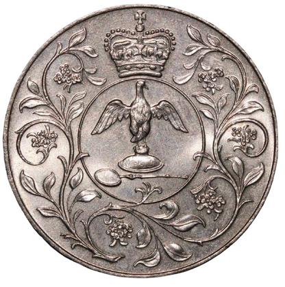 1977 Queen Elizabeth II Silver Jubilee Crown - Uncirculated