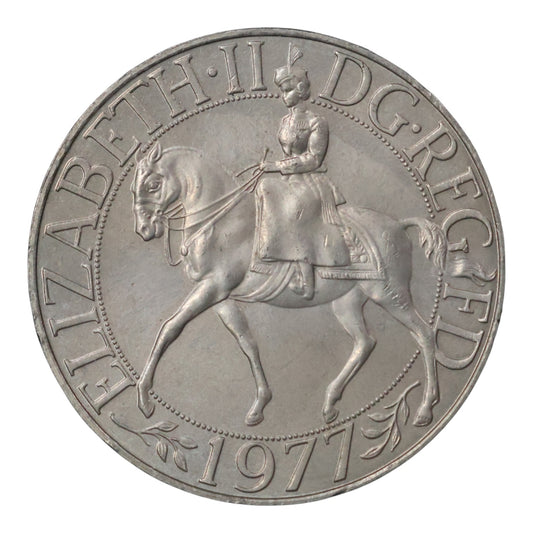 1977 Queen Elizabeth II Silver Jubilee Crown - Uncirculated