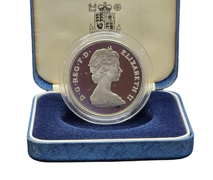 1981 Royal Mint 25 New Pence - Royal Wedding of The Prince of Wales to Lady Diana Spencer - Silver Proof