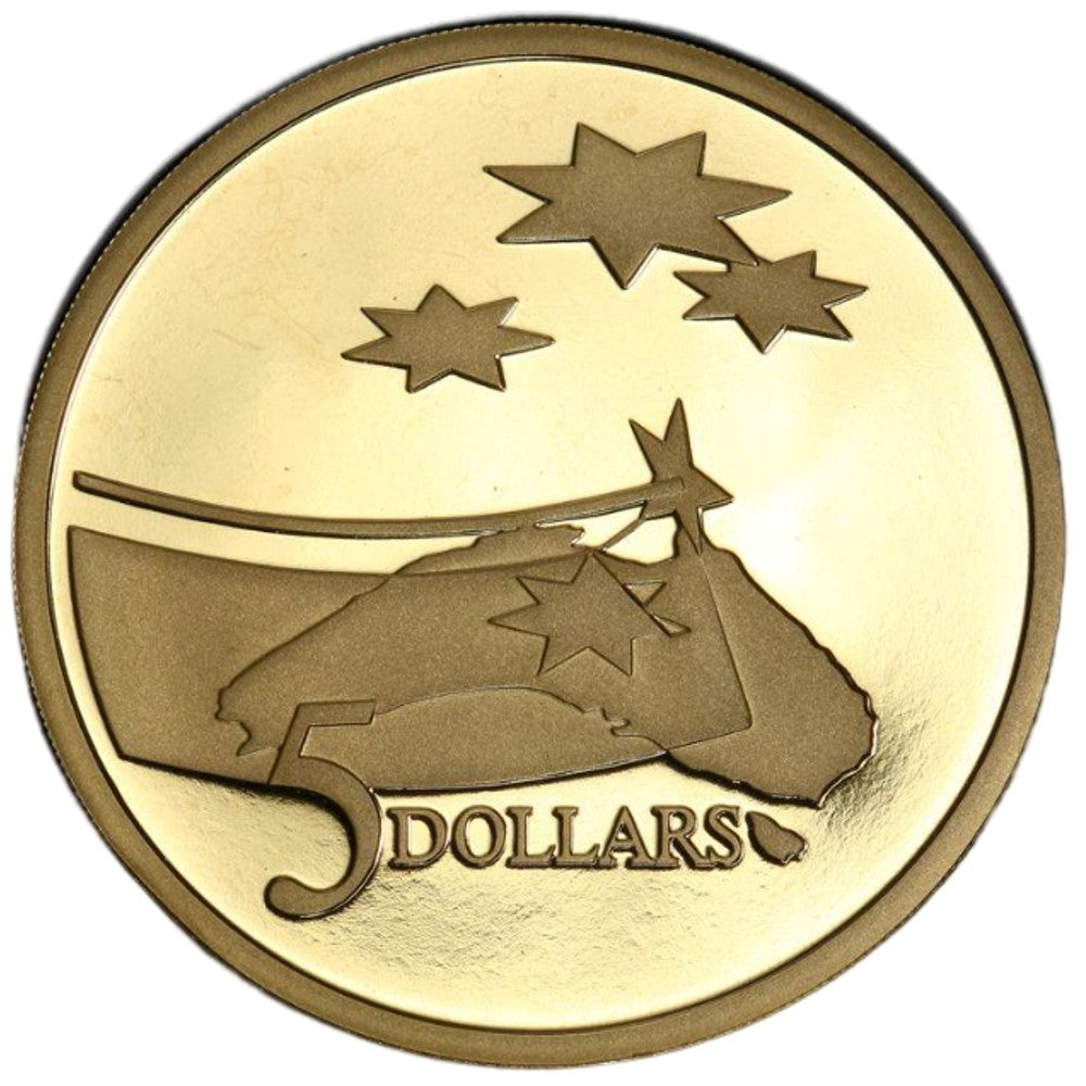 1992 $5 Proof Coin - The International Year of Space - Uniform Matte Finish - PR69DCAM