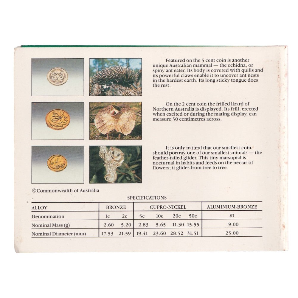 1985 Royal Australian Mint Uncirculated Set