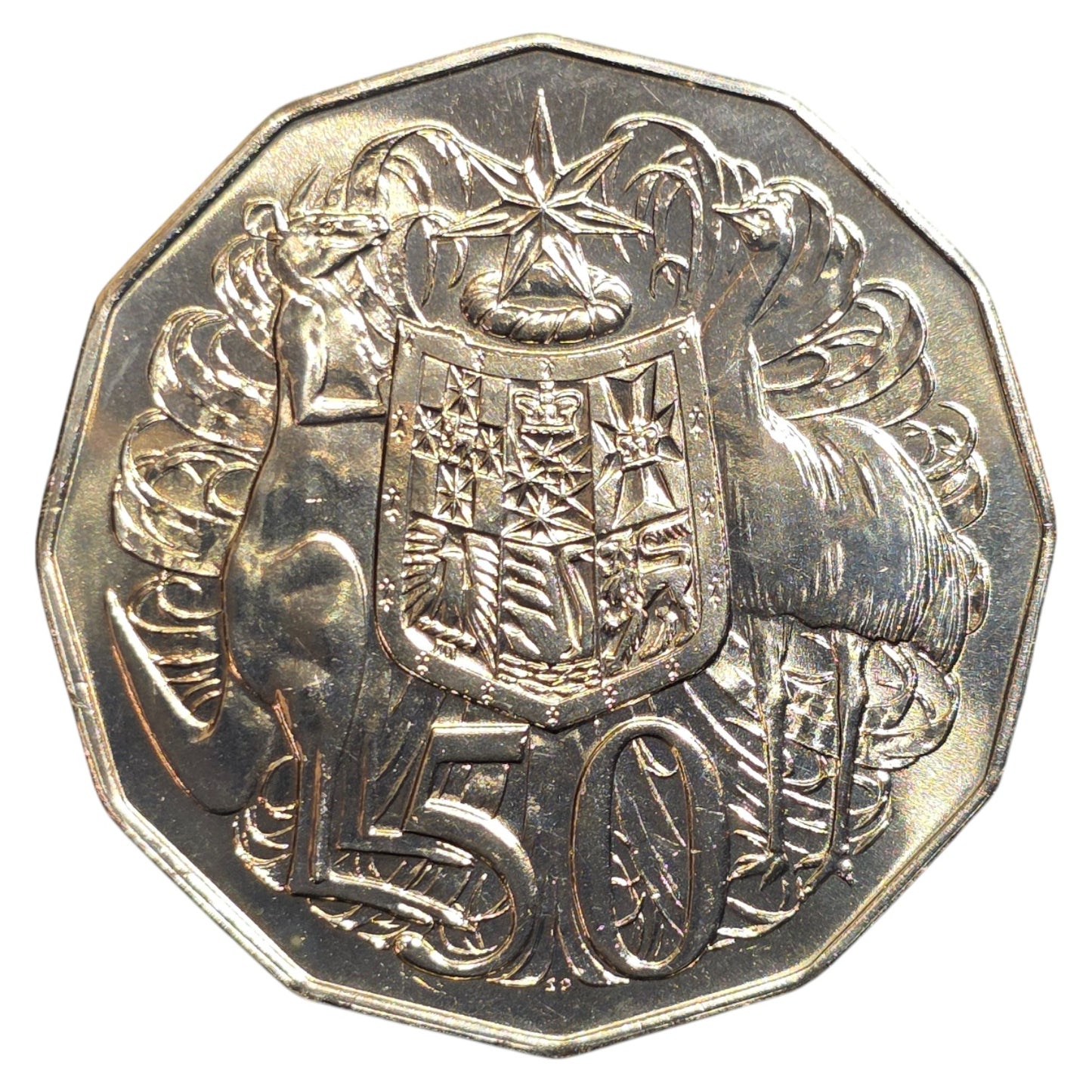 1986 50c Coin - Uncirculated (Tone)