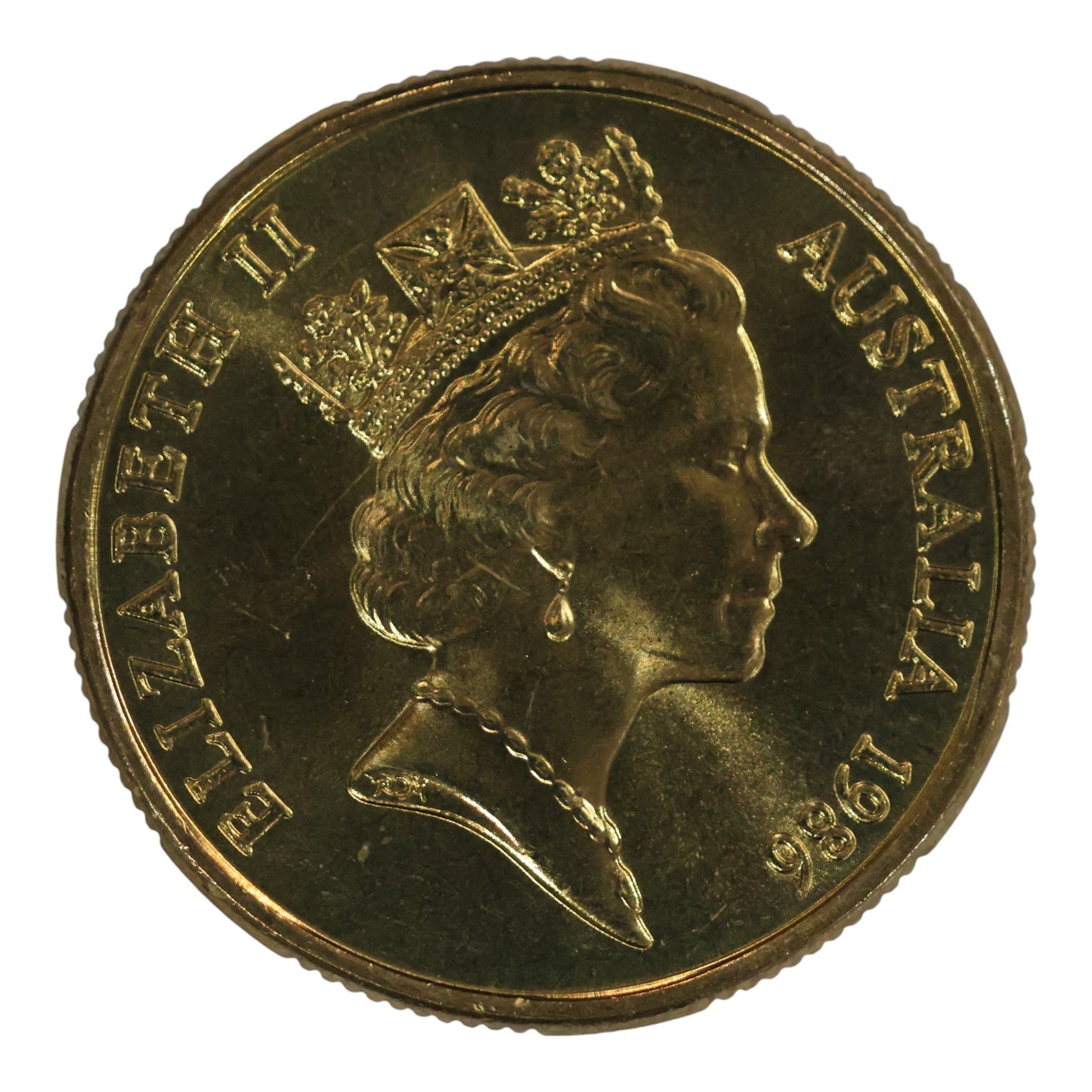 1986 $1 Coin - International Year of Peace - Uncirculated