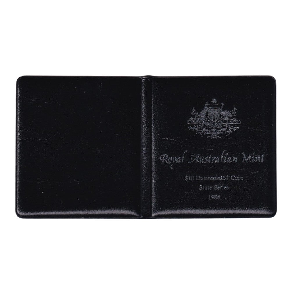 1986 $10 Silver Uncirculated Coin - State Series - South Australia