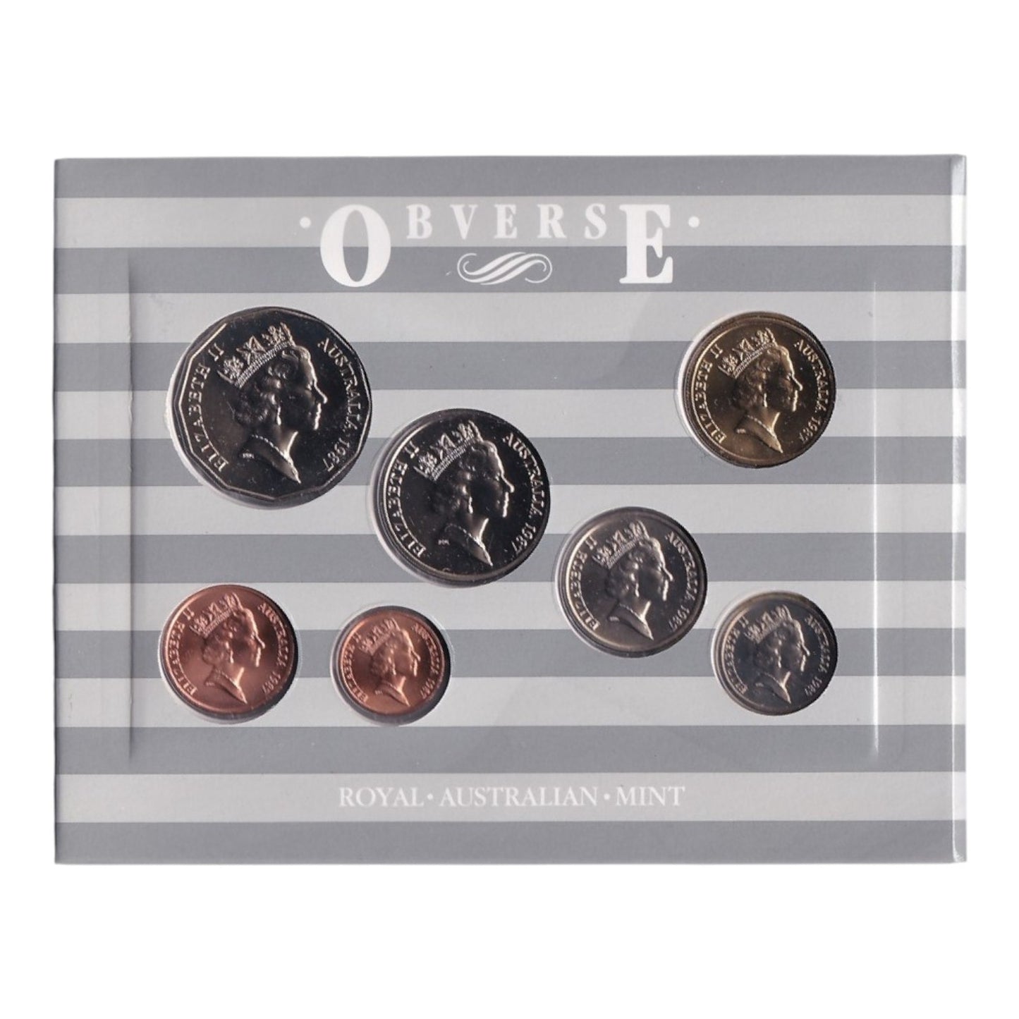 1987 Royal Australian Mint Uncirculated Coin Set