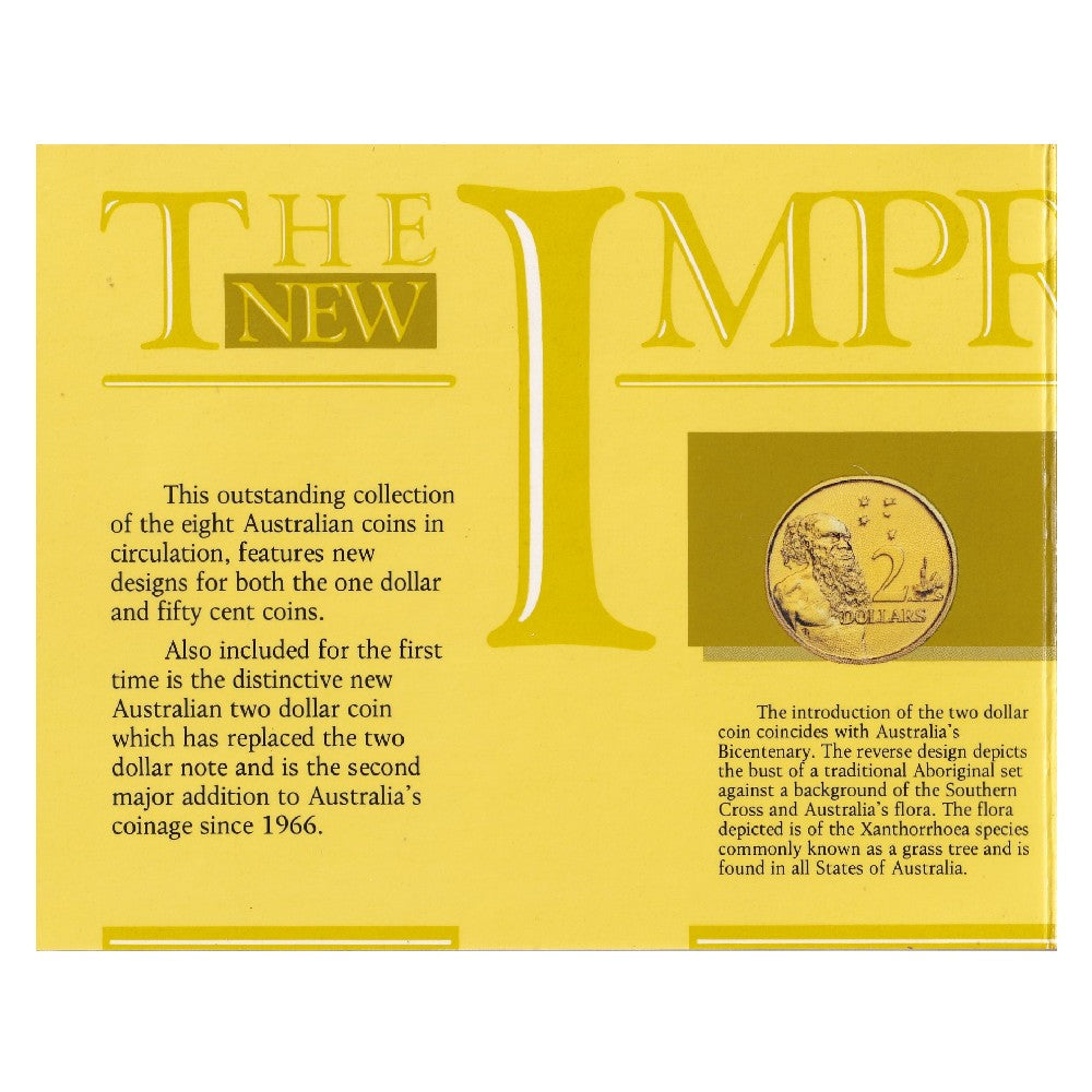 1988 Royal Australian Mint Uncirculated Coin Set - Australia's Bicentenary