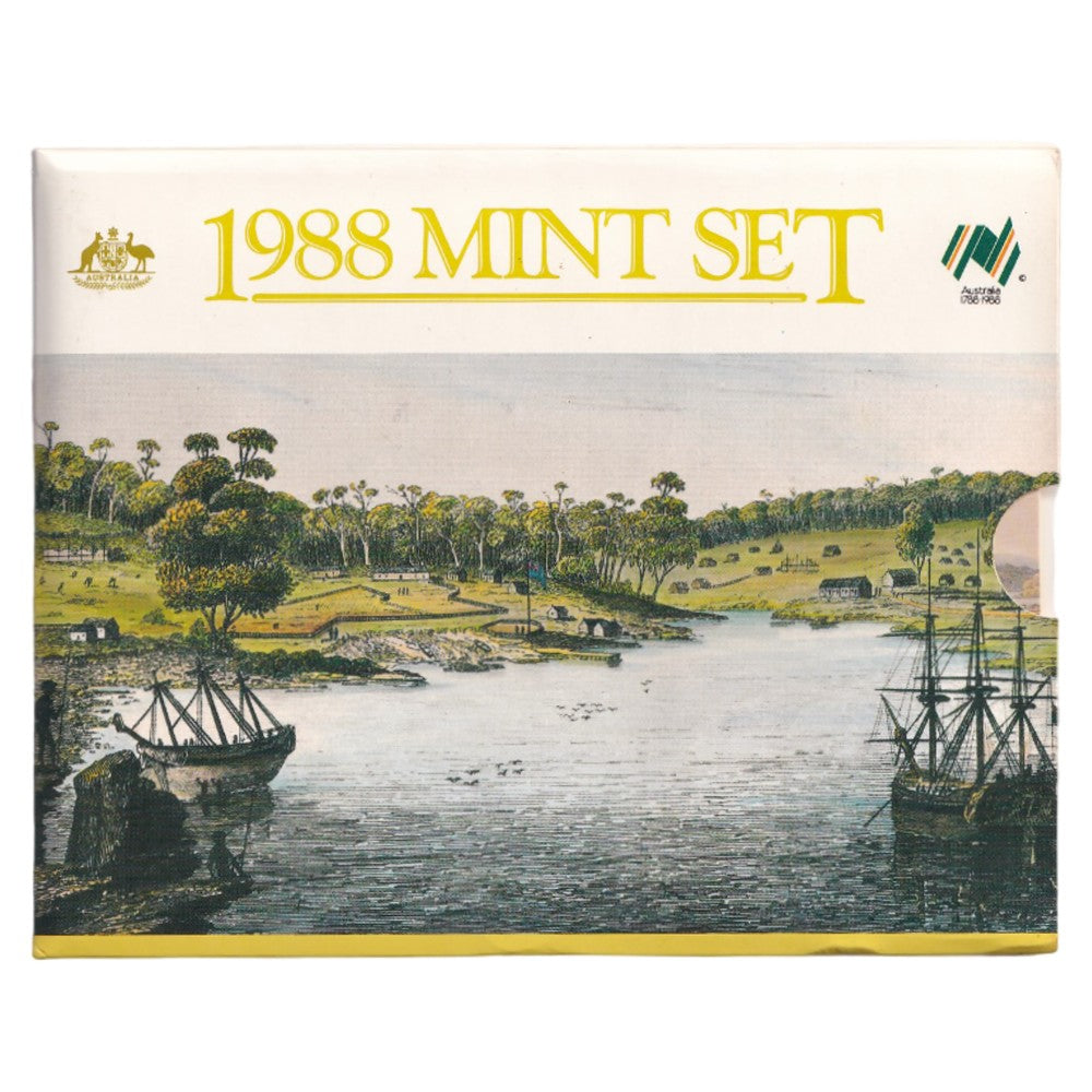 1988 Royal Australian Mint Uncirculated Coin Set - Australia's Bicentenary