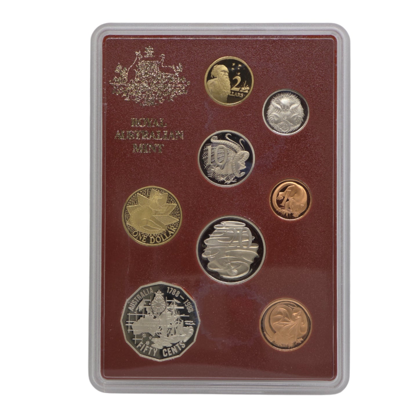 1988 Royal Australian Mint Proof Coin Set - Australia's Bicentenary