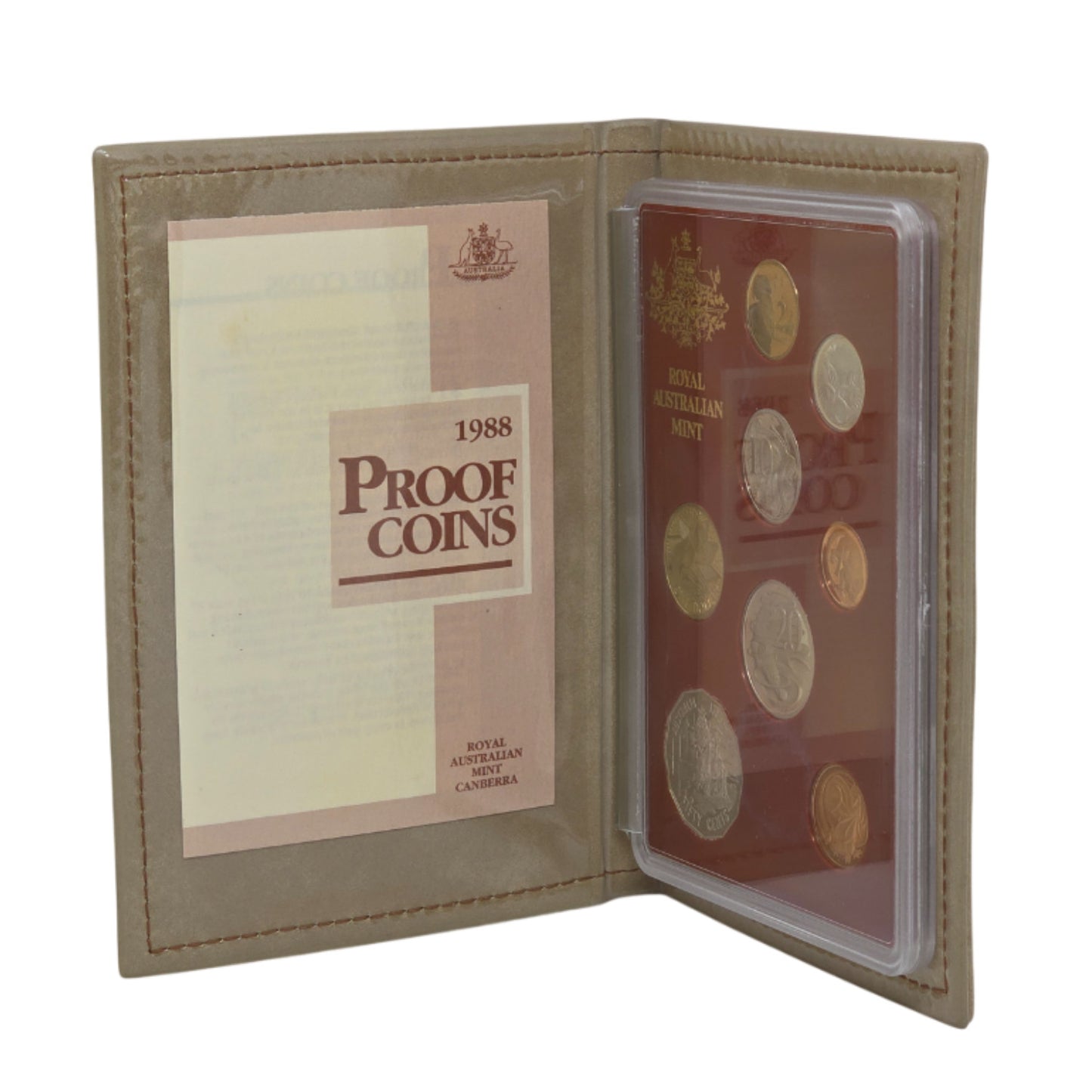 1988 Royal Australian Mint Proof Coin Set - Australia's Bicentenary