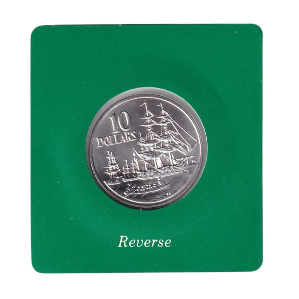 1988 $10 Silver Uncirculated Coin - Australia's Bicentenary