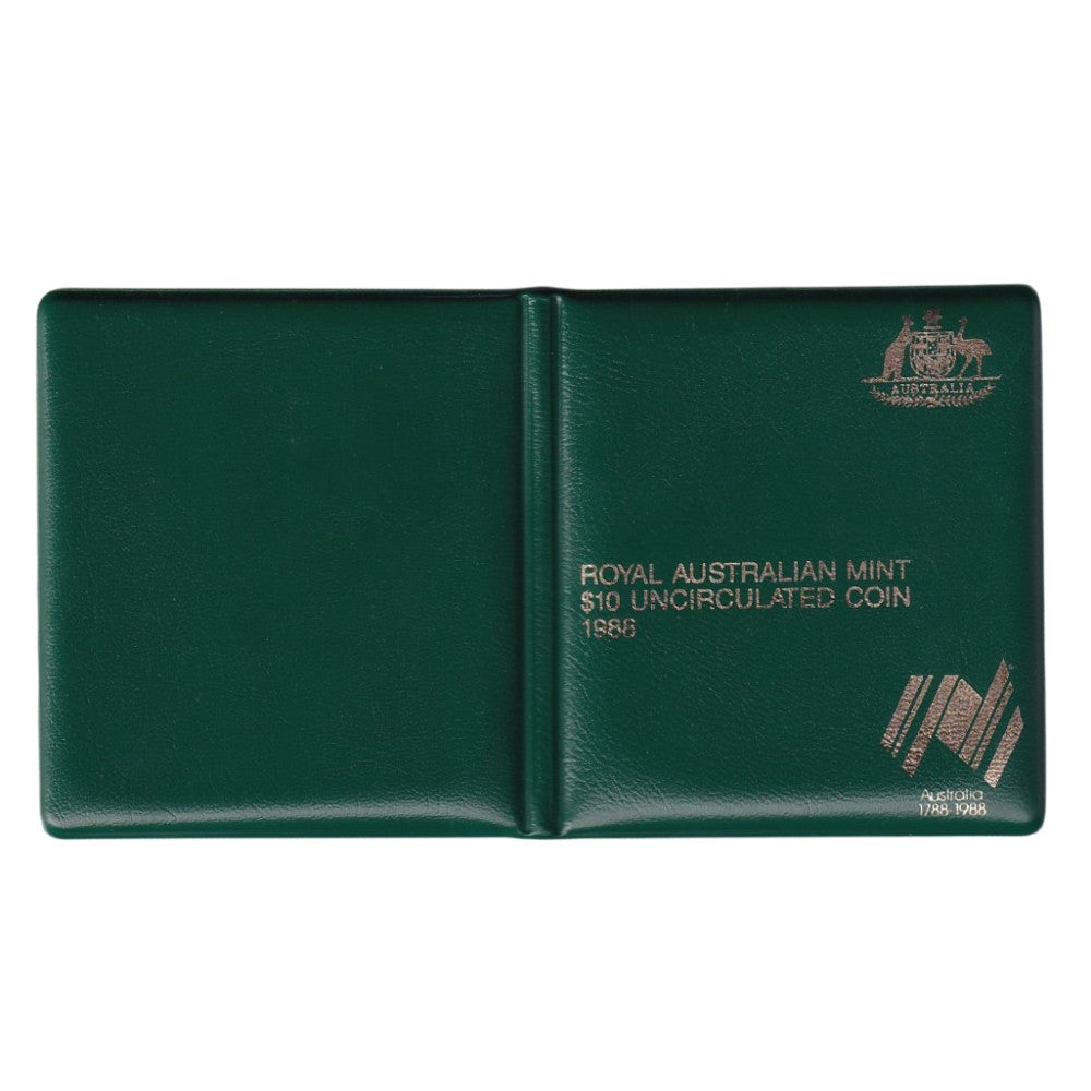 1988 $10 Silver Uncirculated Coin - Australia's Bicentenary