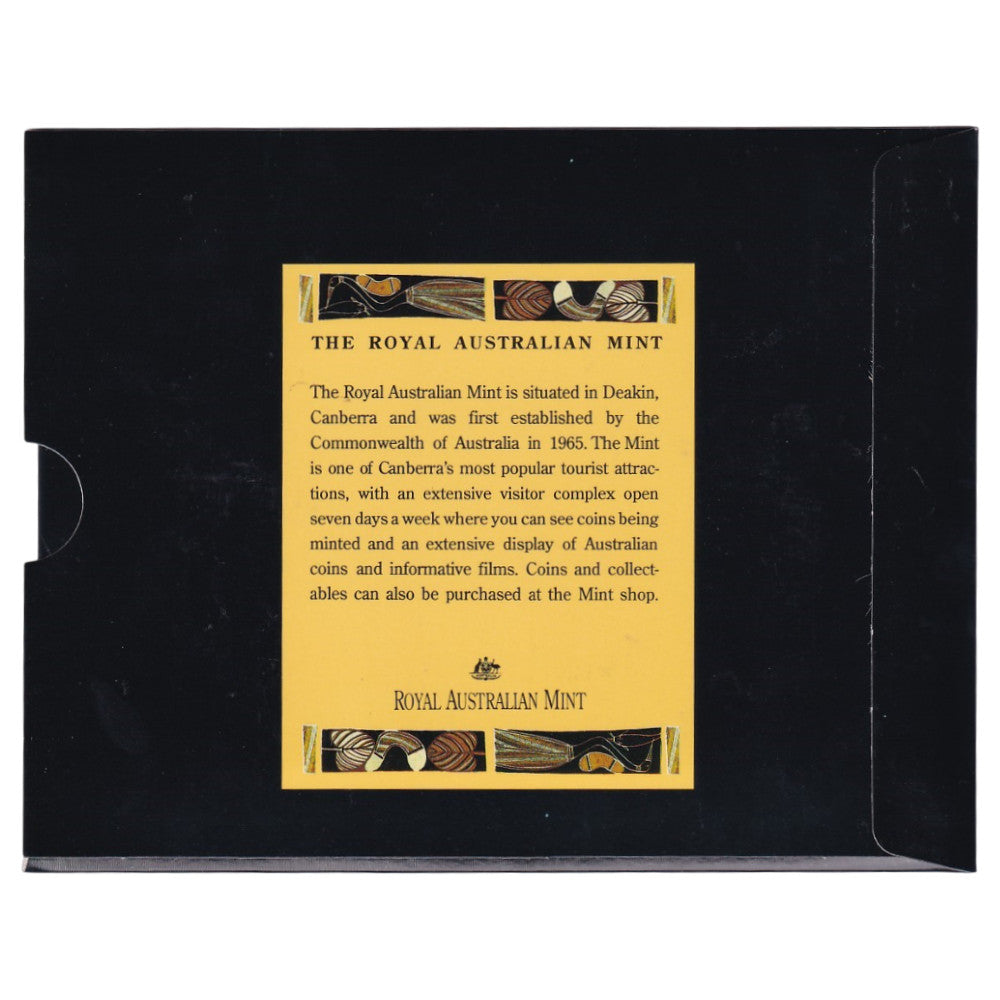 1990 Royal Australian Mint Uncirculated Coin Set- Tribute to the Australian Aboriginal People