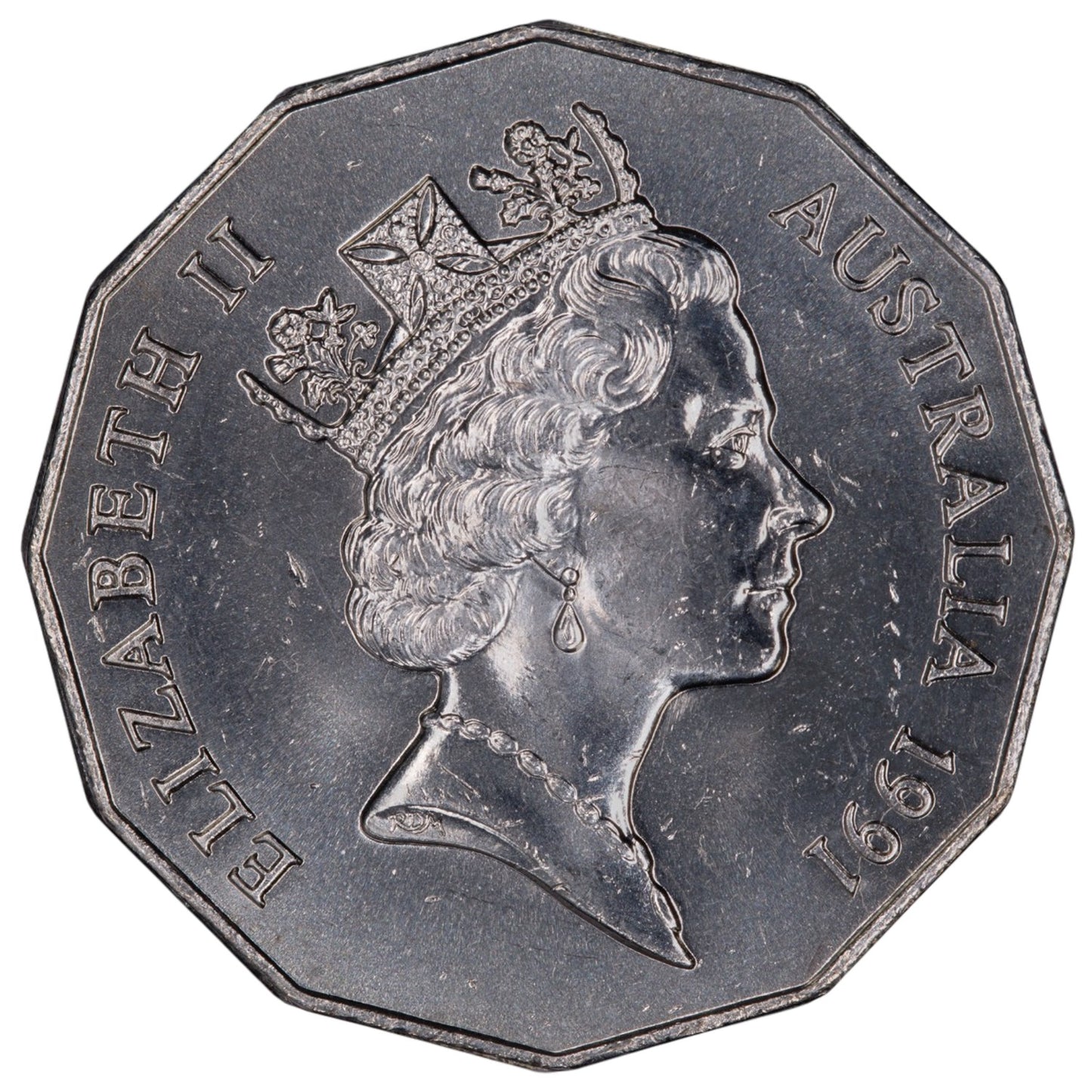 1991 50c Coin - 25th Anniversary Decimal Currency - Uncirculated