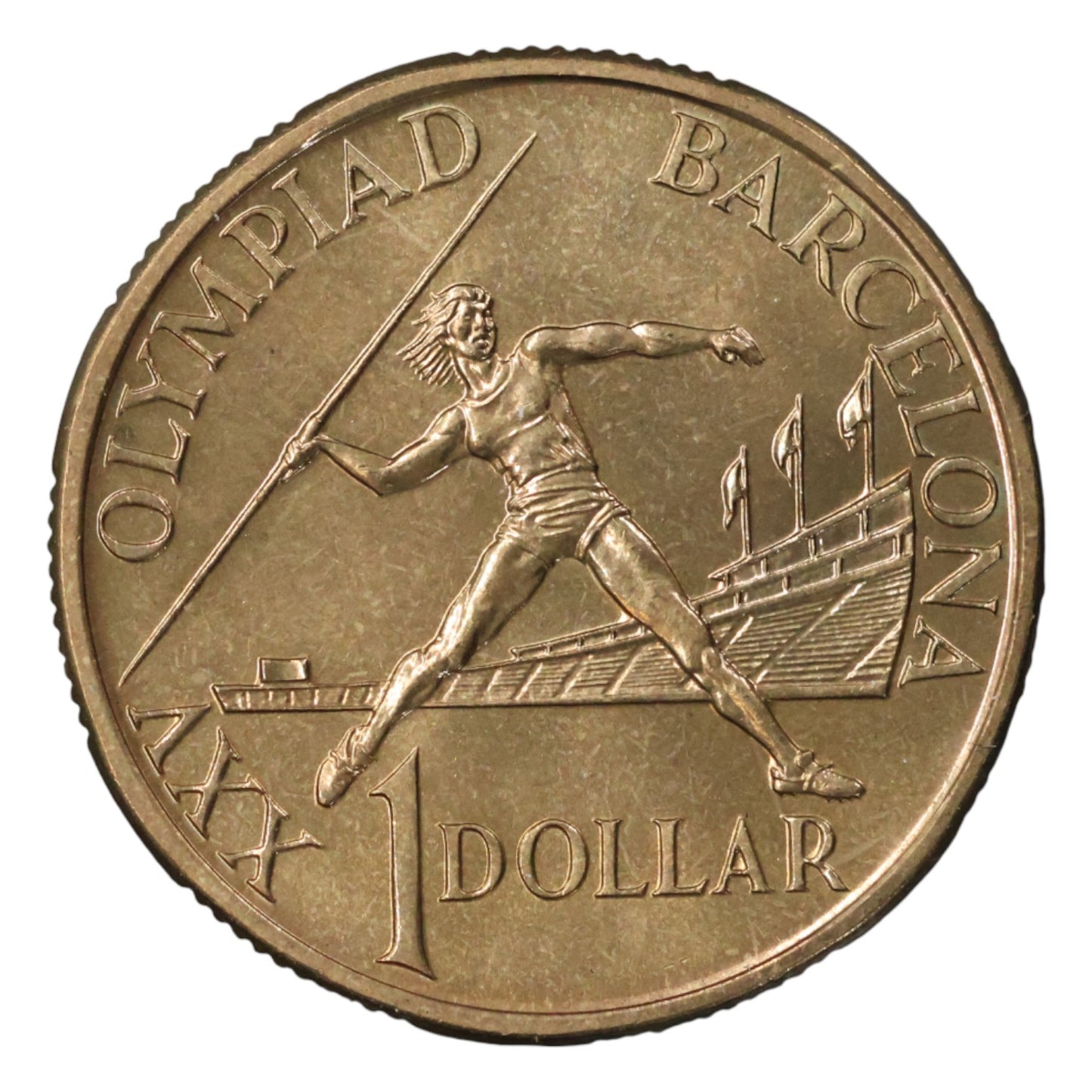 1992 $1 Coin - Barcelona Olympics