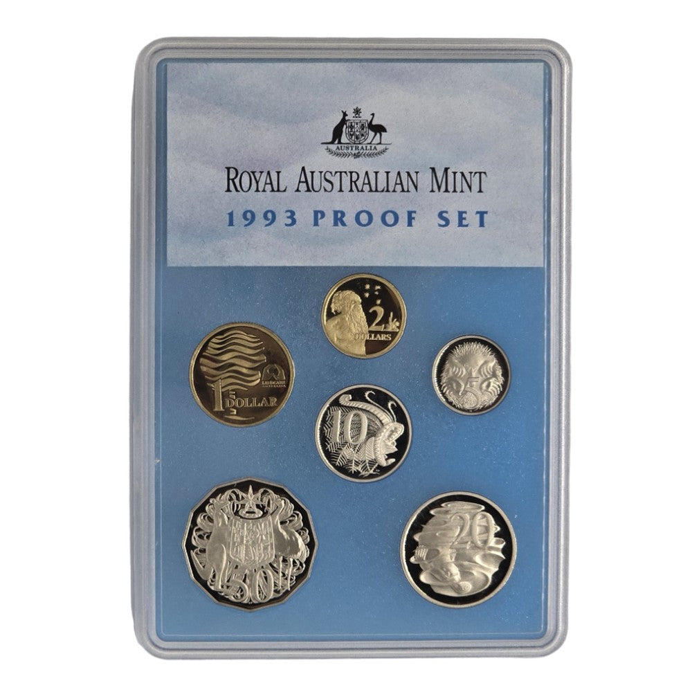 1993 Royal Australian Mint Proof Coin Set - Landcare Water is Life