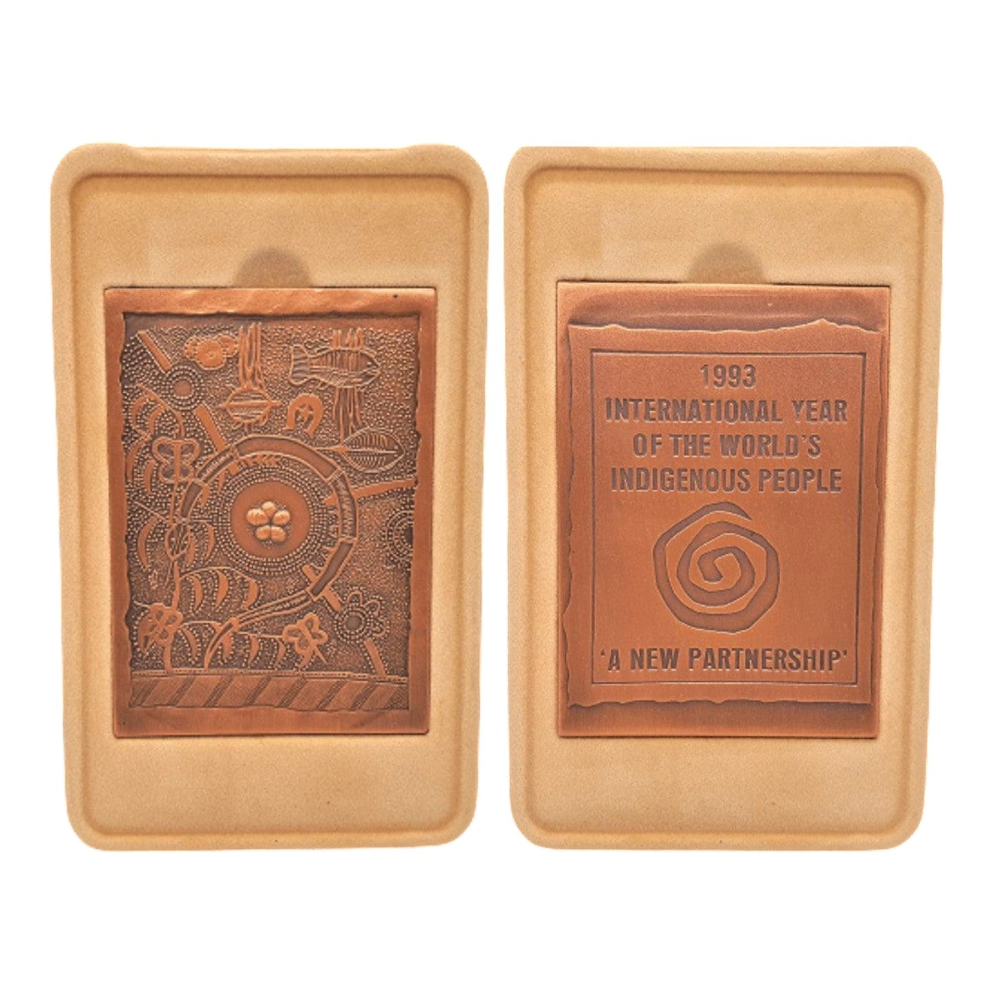 1993 Royal Australian Mint and ATSIC - International Year of the World's Indigenous People - Bronze Medal