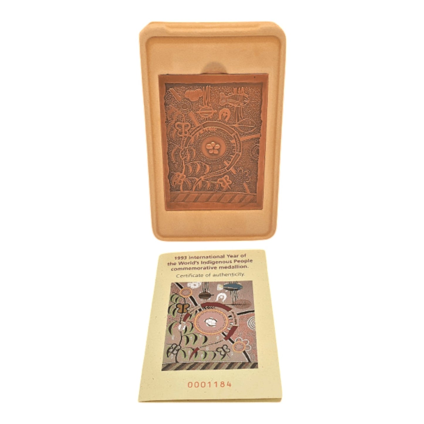 1993 Royal Australian Mint and ATSIC - International Year of the World's Indigenous People - Bronze Medal