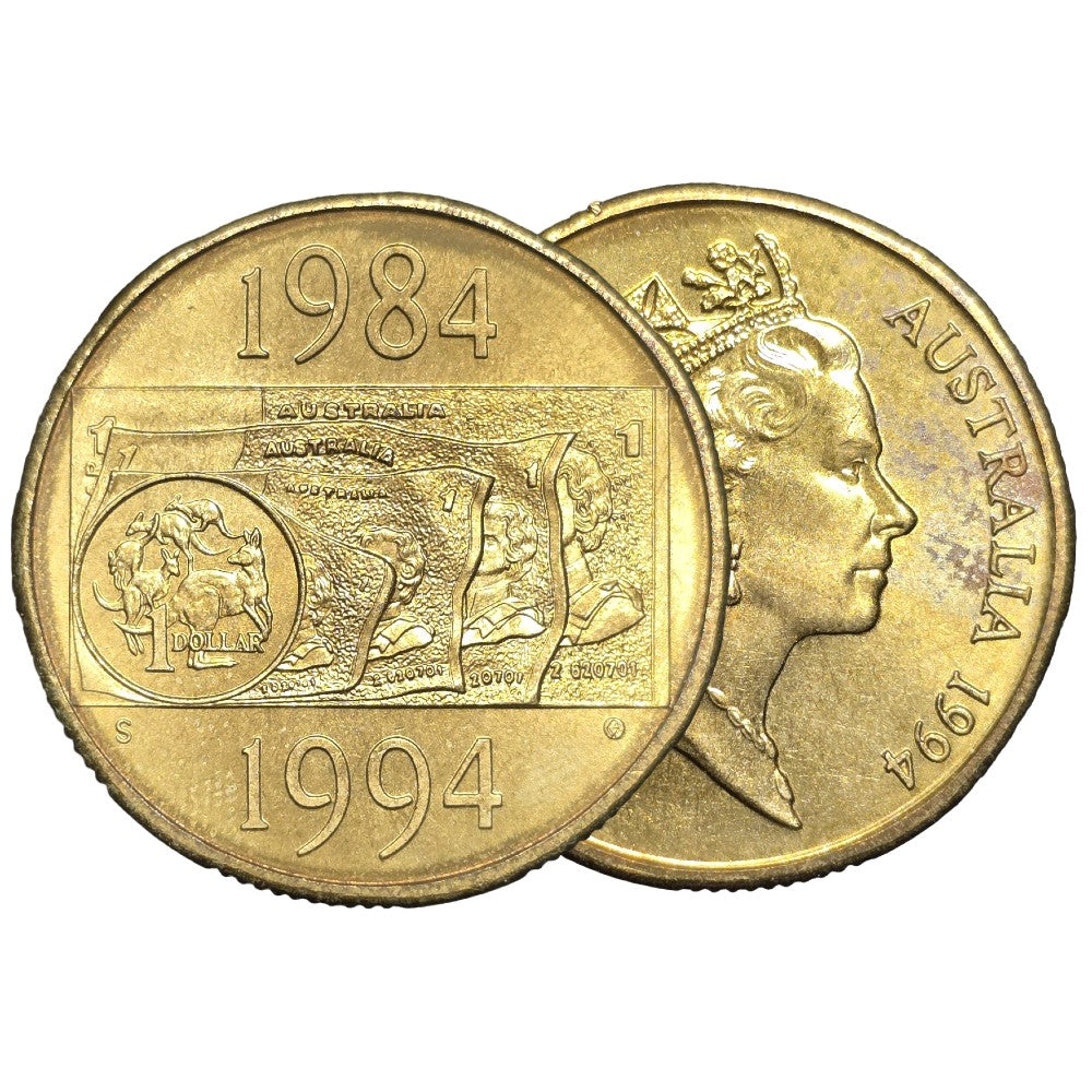 1994 $1 Coin - 10th Anniversary of the Dollar Coin/Dollar Decade