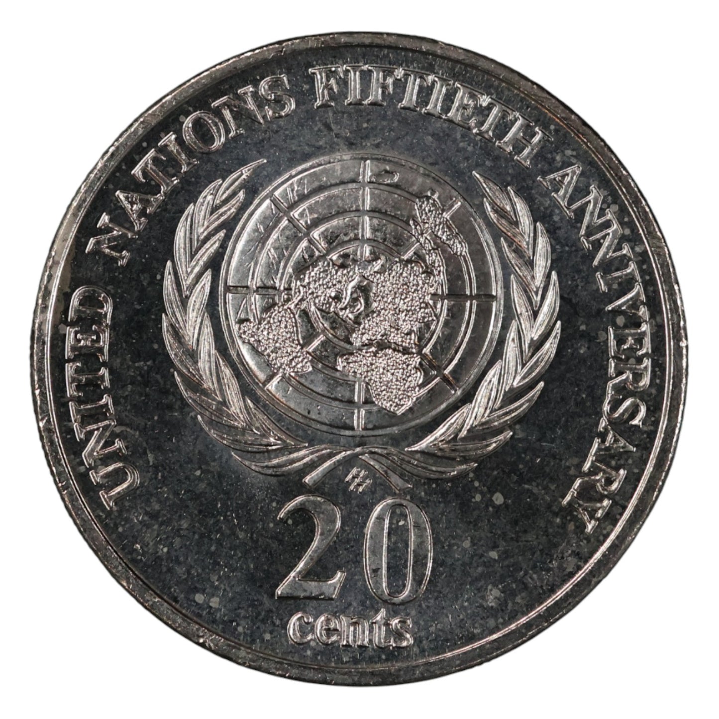 1995 20c Coin - 50th Anniversary of the United Nations - Uncirculated