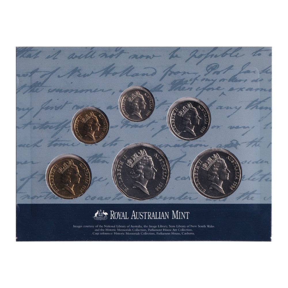 1998 Royal Australian Mint Uncirculated Coin Set - Bass & Flinders