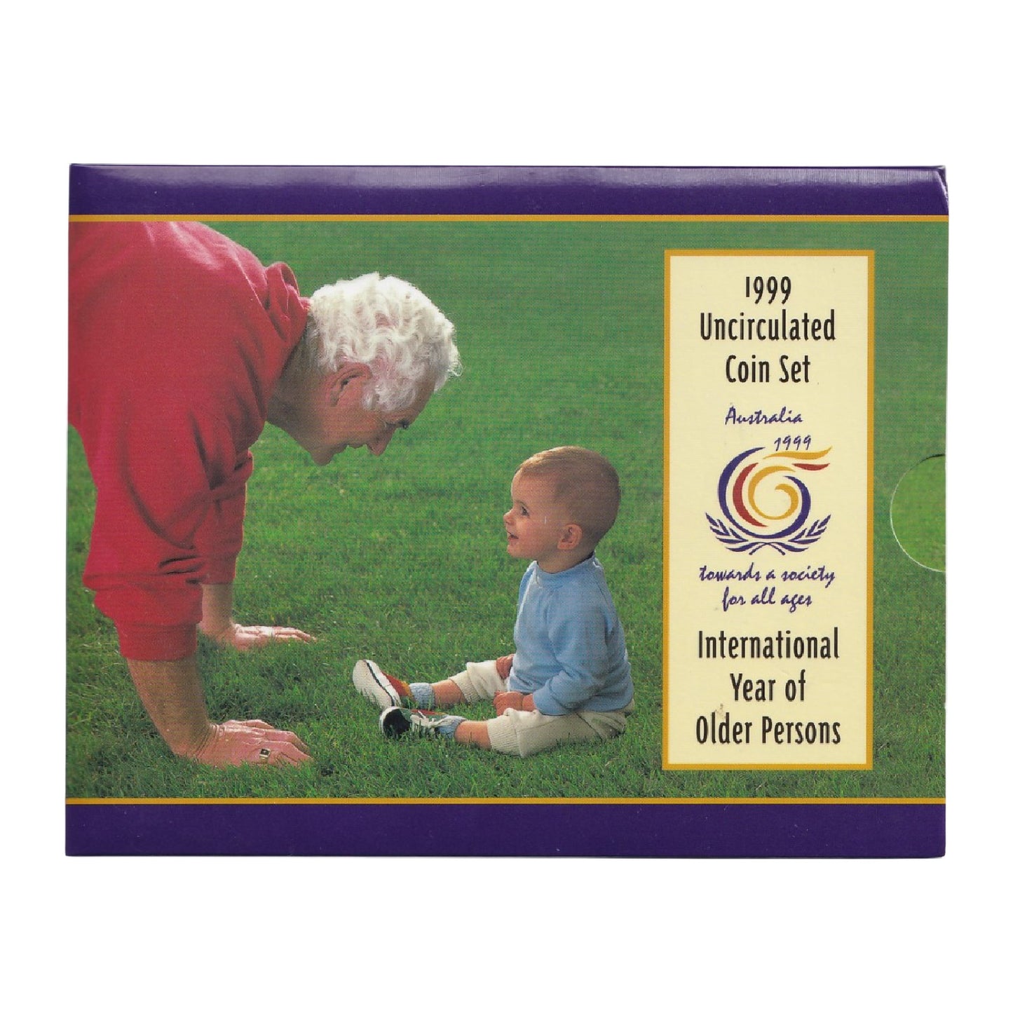 1999 Royal Australian Mint Uncirculated Coin Set - Year of Older Persons