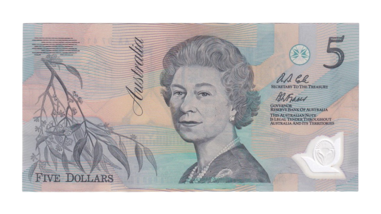 1992 Australian $5 Note - AA 07418112 - Fraser/Cole - R214 - Normal Prefix - Uncirculated