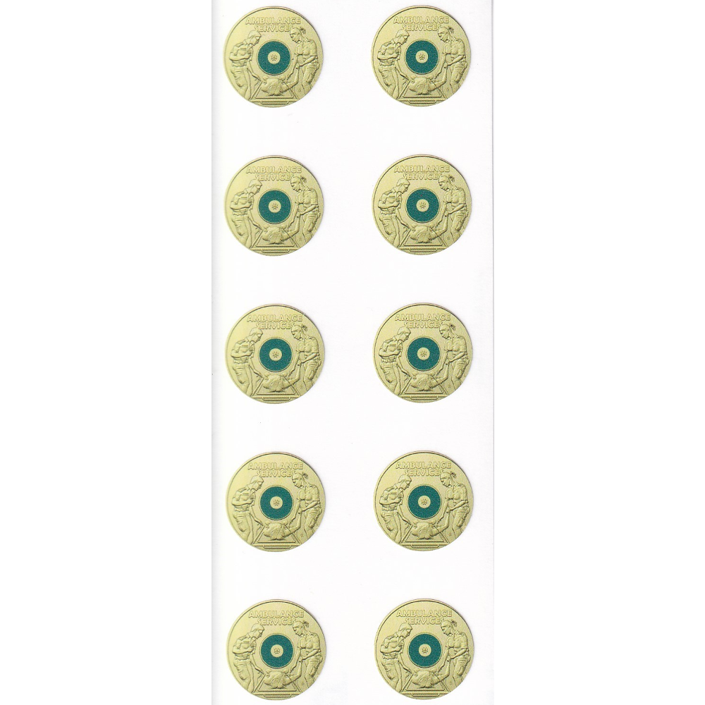 $2 Coin Tube Stickers - 10 Pack - Multiple Types Available