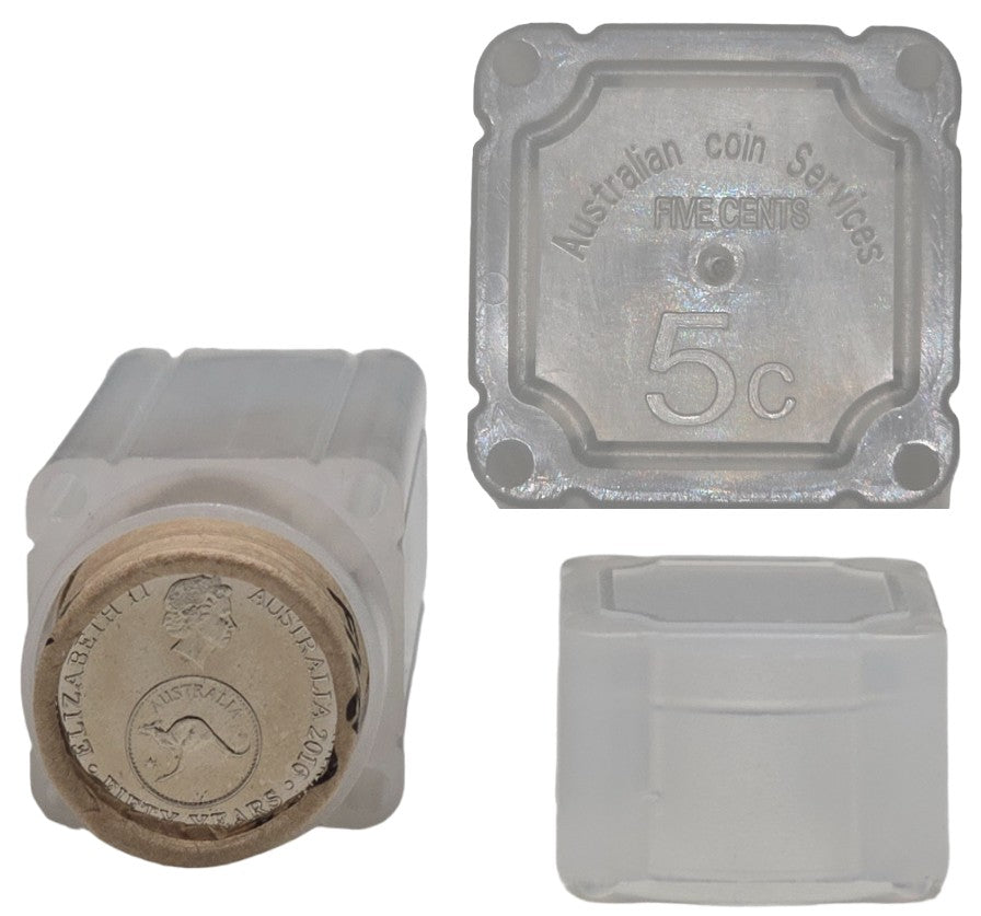 Coin Tubes for Australian Coin Rolls