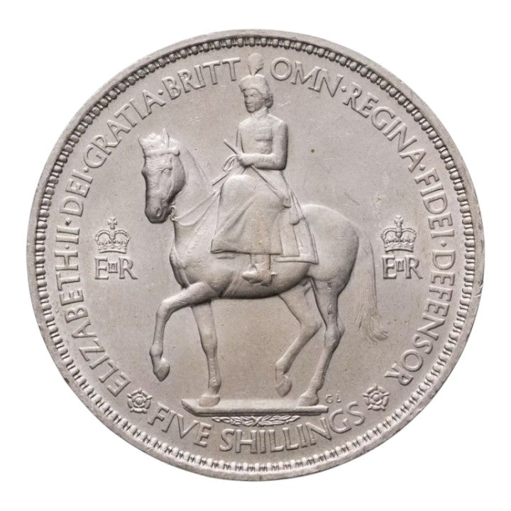 1953 United Kingdom - 5 Shillings - Elizabeth II Coronation - Uncirculated