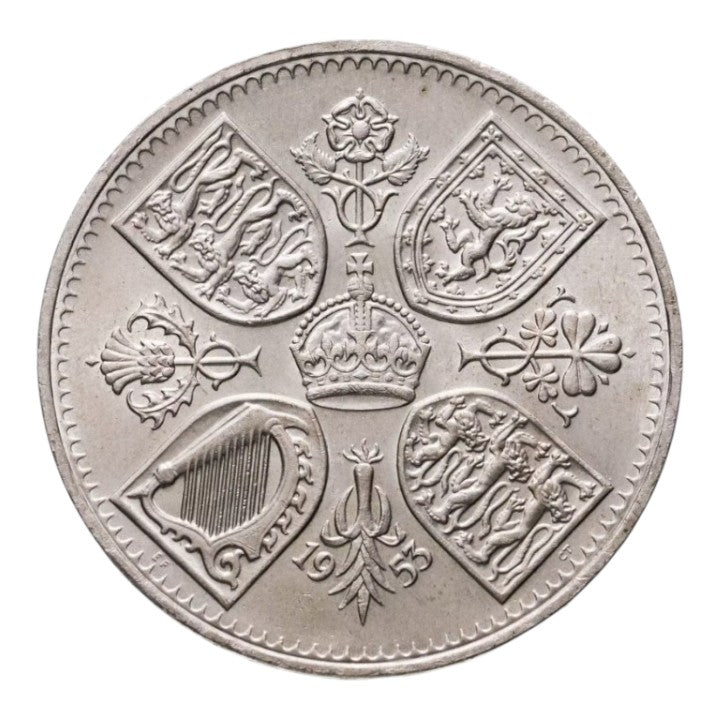 1953 United Kingdom - 5 Shillings - Elizabeth II Coronation - Uncirculated