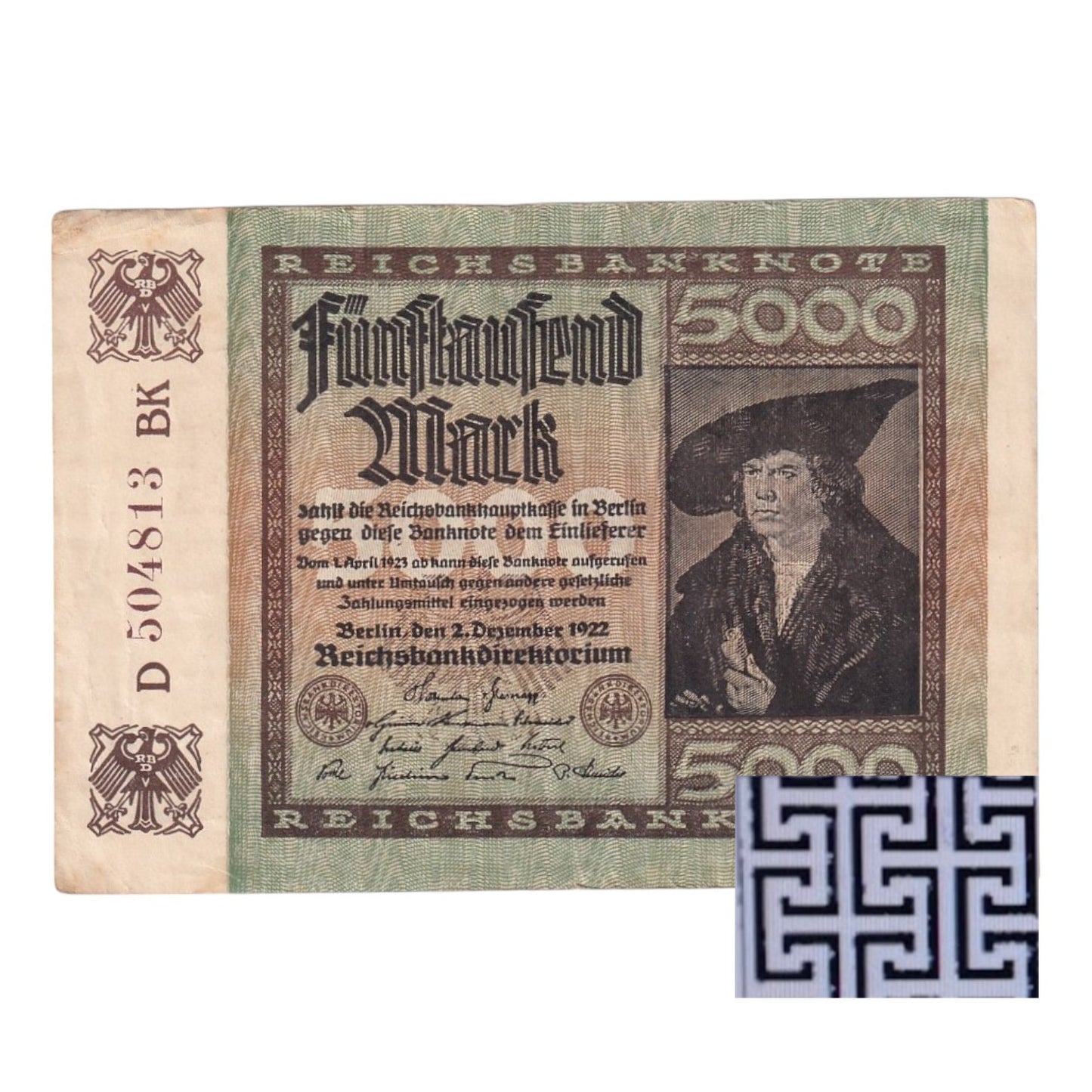1922 Germany - p81 - 5000 Mark