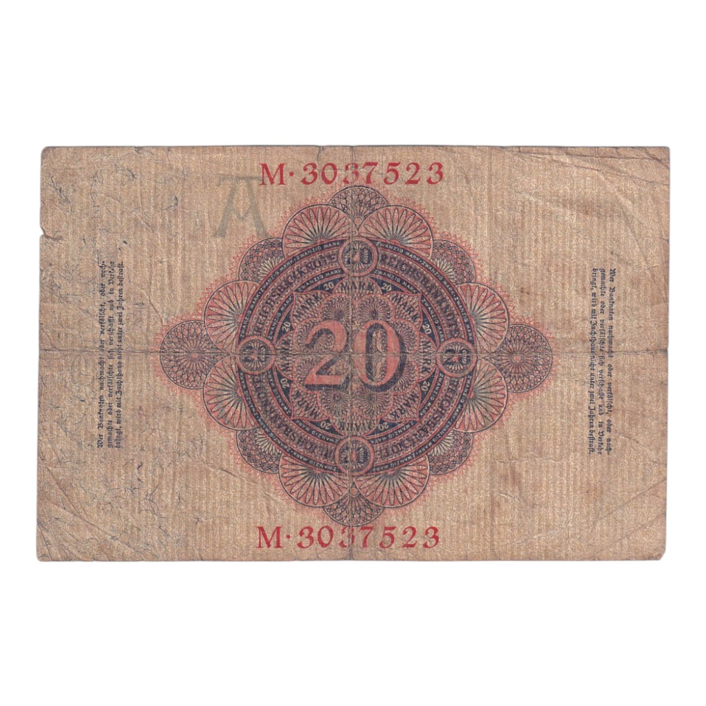 1914 Germany - p46b - 20 Mark