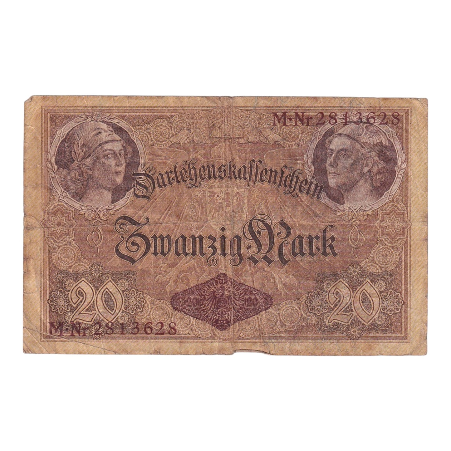 1914 Germany - p48b - 20 Mark
