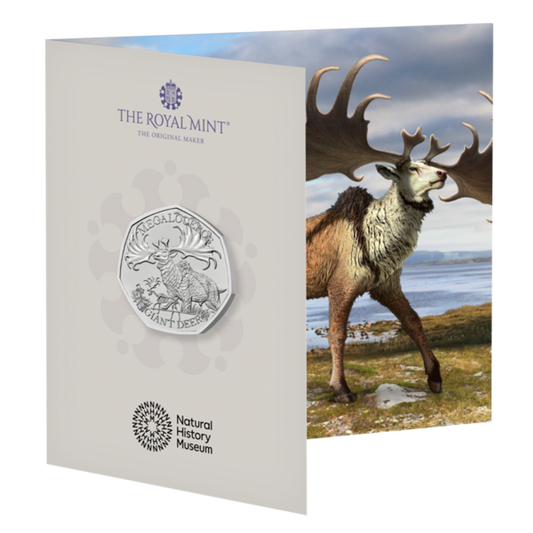 2024 Giant Deer 50p Brilliant Uncirculated Coin