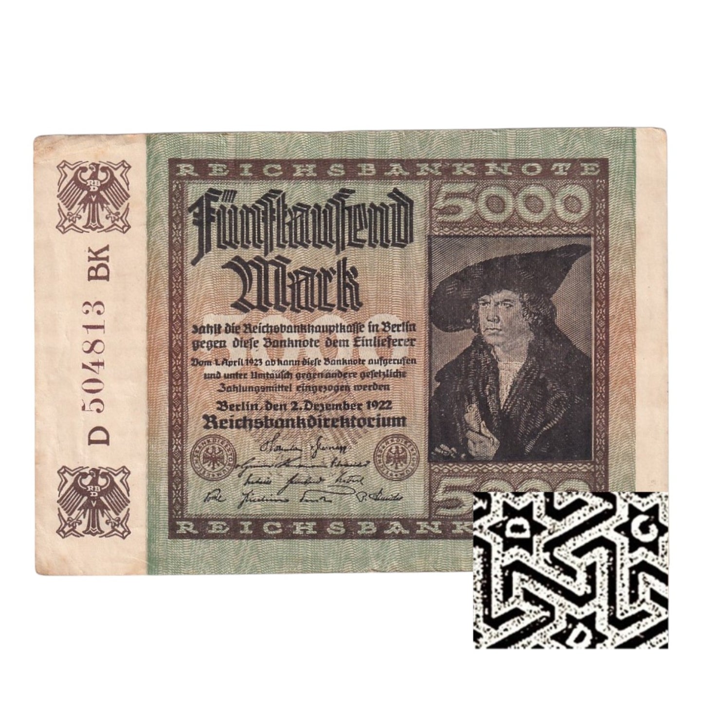 1922 Germany - p81 - 5000 Mark