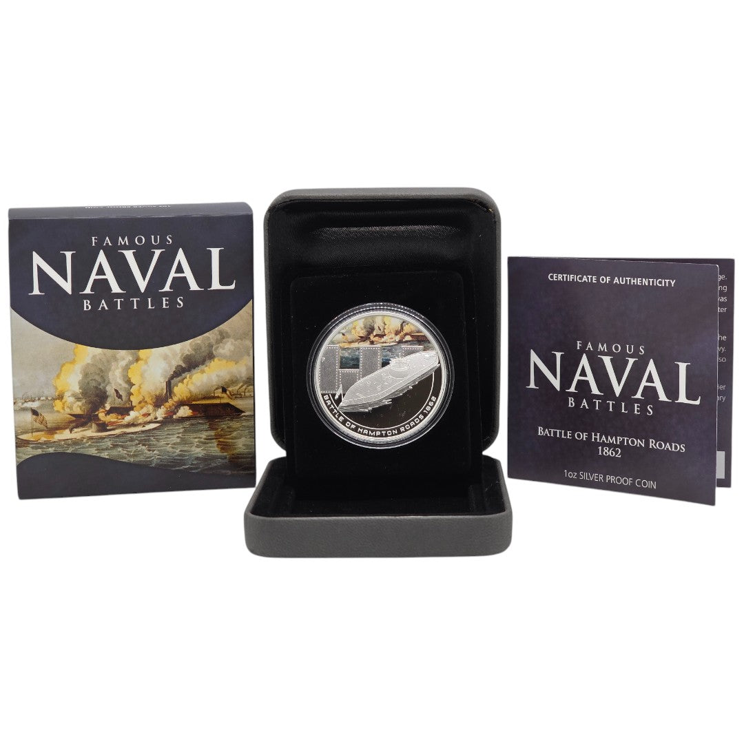 2010/11 Perth Mint - Famous Naval Battles - 5-Coin Silver Proof Set